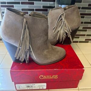 Carlos by Carlos Santana Western Booties Women’s size 5